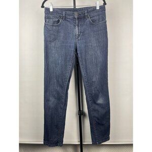 Versace Collection Blue Wash Stretch Skinny Denim Jeans Sz 32 X 28‎